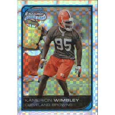 2006 Bowman Chrome Xfractors #71 Kamerion Wimbley