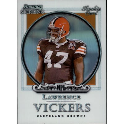 2006 Bowman Sterling Refractors #7 Lawrence Vickers