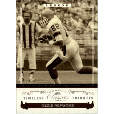 2006 Donruss Classics Timeless Tributes Bronze #256 Ozzie Newsome