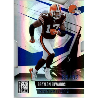 2006 Donruss Elite Aspirations #23 Braylon Edwards/83
