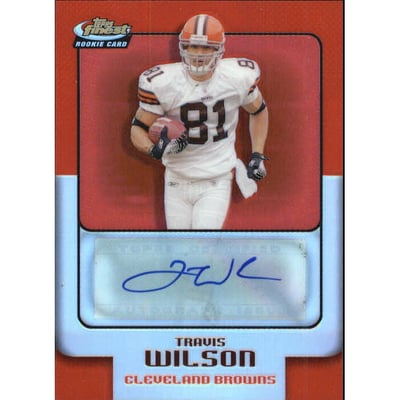 2006 Finest Refractors #183 Travis Wilson AU