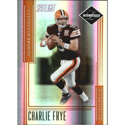 2006 Leaf Limited Bronze Spotlight #19 Charlie Frye
