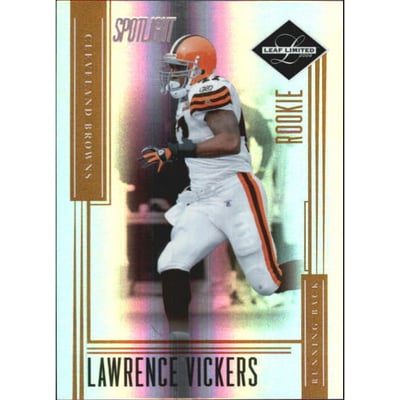 2006 Leaf Limited Bronze Spotlight #219 Lawrence Vickers