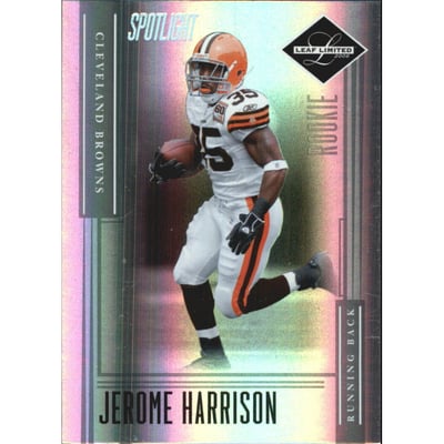 2006 Leaf Limited Silver Spotlight #210 Jerome Harrison