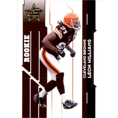 2006 Leaf Rookies and Stars Gold #141 Leon Williams