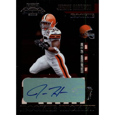 2006 Playoff Contenders #126 Jerome Harrison AU RC