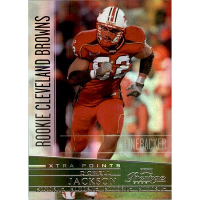 2006 Playoff Prestige Xtra Points Green #187 D'Qwell Jackson