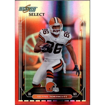 2006 Select Red #67 Dennis Northcutt