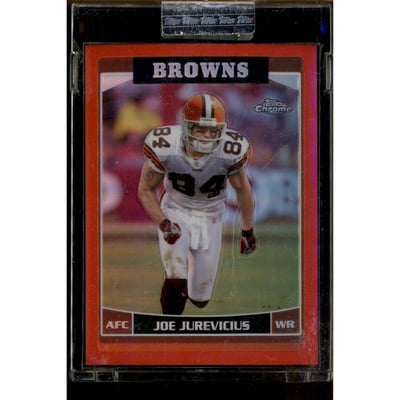 2006 Topps Chrome Red Refractors #150 Joe Jurevicius