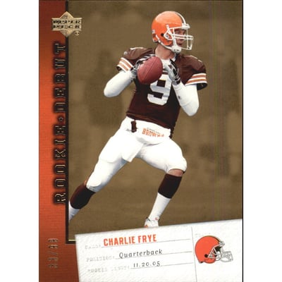 2006 Upper Deck Rookie Debut Gold #23 Charlie Frye
