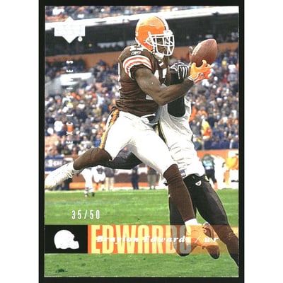 2006 Upper Deck UD Exclusive Silver #46 Braylon Edwards