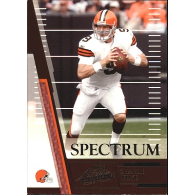 2007 Absolute Memorabilia Spectrum Silver Retail #106 Charlie Frye