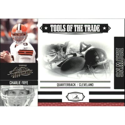 2007 Absolute Memorabilia Tools of the Trade Black #37 Charlie Frye