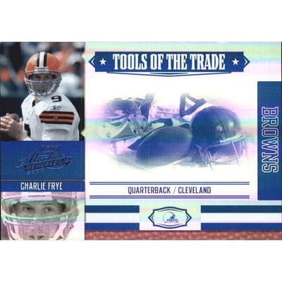 2007 Absolute Memorabilia Tools of the Trade Blue Spectrum #37 Charlie Frye