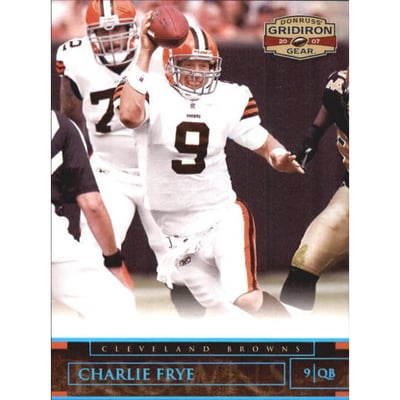 2007 Donruss Gridiron Gear Platinum Holofoil #70 Charlie Frye