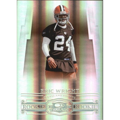 2007 Donruss Threads Gold Holofoil #204 Eric Wright