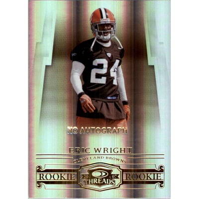 2007 Donruss Threads Rookie Autographs #204 Eric Wright/250