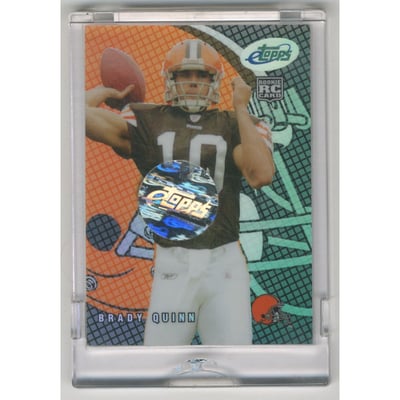 2007 eTopps #38 Brady Quinn/1499