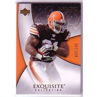 2007 Exquisite Collection #15 Jamal Lewis