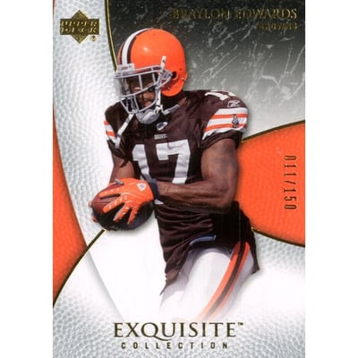 2007 Exquisite Collection #16 Braylon Edwards