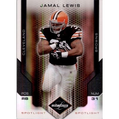 2007 Leaf Limited Bronze Spotlight #26 Jamal Lewis