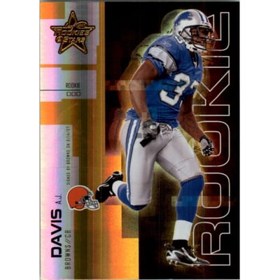 2007 Leaf Rookies and Stars Gold #116 A.J. Davis