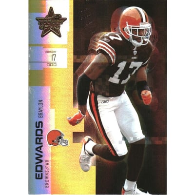 2007 Leaf Rookies and Stars Gold #72 Braylon Edwards