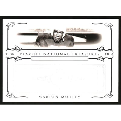 2007 Playoff National Treasures #96 Marion Motley