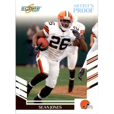 2007 Score Artist's Proof #201 Sean Jones