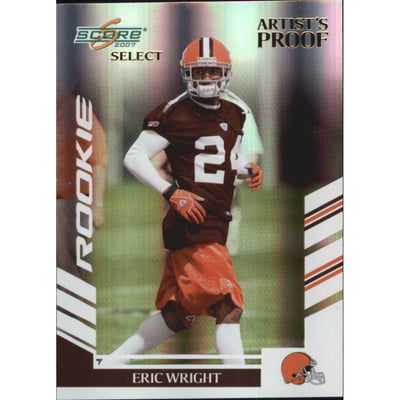 2007 Select Artist's Proof #296 Eric Wright