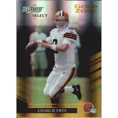 2007 Select Gold Zone #195 Charlie Frye