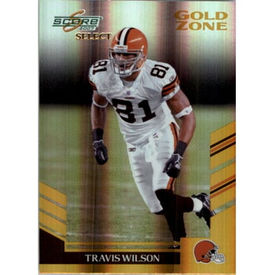 2007 Select Gold Zone #198 Travis Wilson