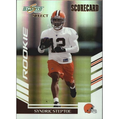 2007 Select Scorecard #317 Syndric Steptoe