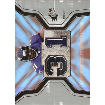 2007 SPx Winning Materials Jersey Number #WMJL Jamal Lewis