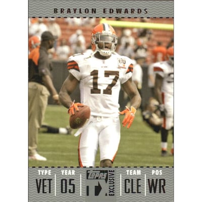 2007 Topps TX Exclusive Silver #80 Braylon Edwards