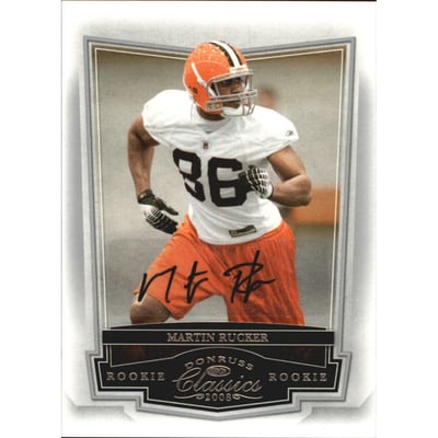 2008 Donruss Classics #238 Martin Rucker AU/499 RC