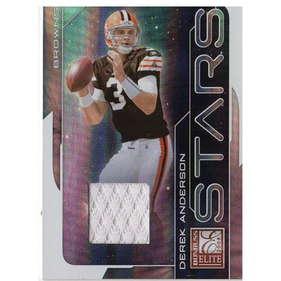 2008 Donruss Elite Stars Jerseys Silver #16 Derek Anderson