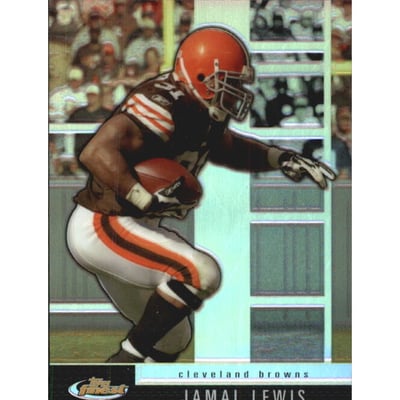 2008 Finest Black Refractors/Xfractors #33 Jamal Lewis