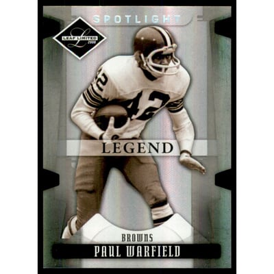 2008 Leaf Limited Silver Spotlight #170 Paul Warfield