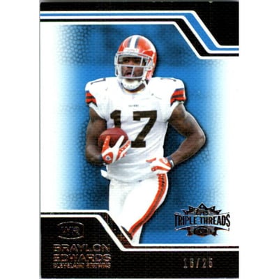 2008 Topps Triple Threads Sapphire #59 Braylon Edwards