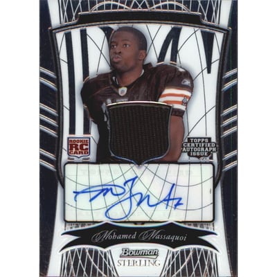 2009 Bowman Sterling #169B Mohamed Massaquoi JSY AU/200