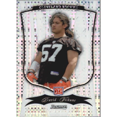 2009 Bowman Sterling Xfractors #9 David Veikune