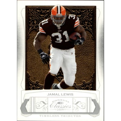 2009 Donruss Classics Timeless Tributes Silver #25 Jamal Lewis