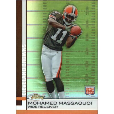 2009 Finest Rookie Jersey Autographs #78 Mohamed Massaquoi/309