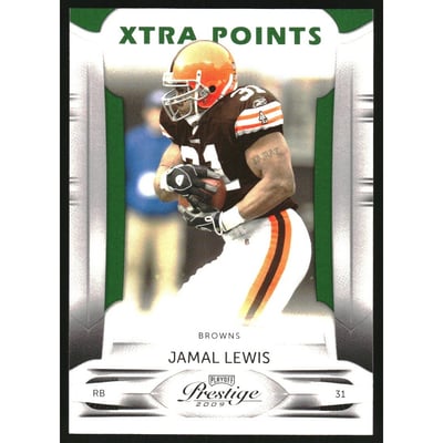 2009 Playoff Prestige Xtra Points Green #24 Jamal Lewis