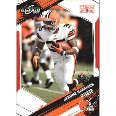 2009 Score Inscriptions Red Zone #69 Jerome Harrison