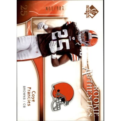 2009 SP Authentic Bronze #228 Coye Francies
