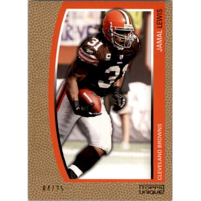 2009 Topps Unique Gold #5 Jamal Lewis