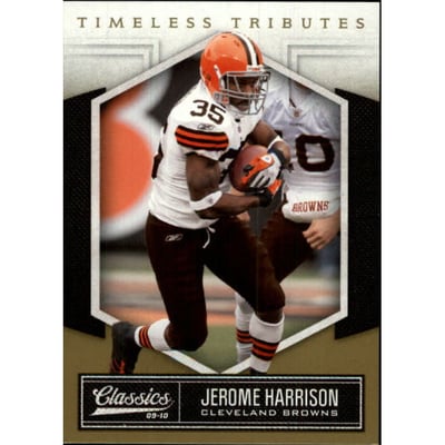 2010 Classics Timeless Tributes Gold #24 Jerome Harrison