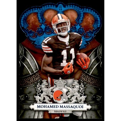 2010 Crown Royale Blue #25 Mohamed Massaquoi